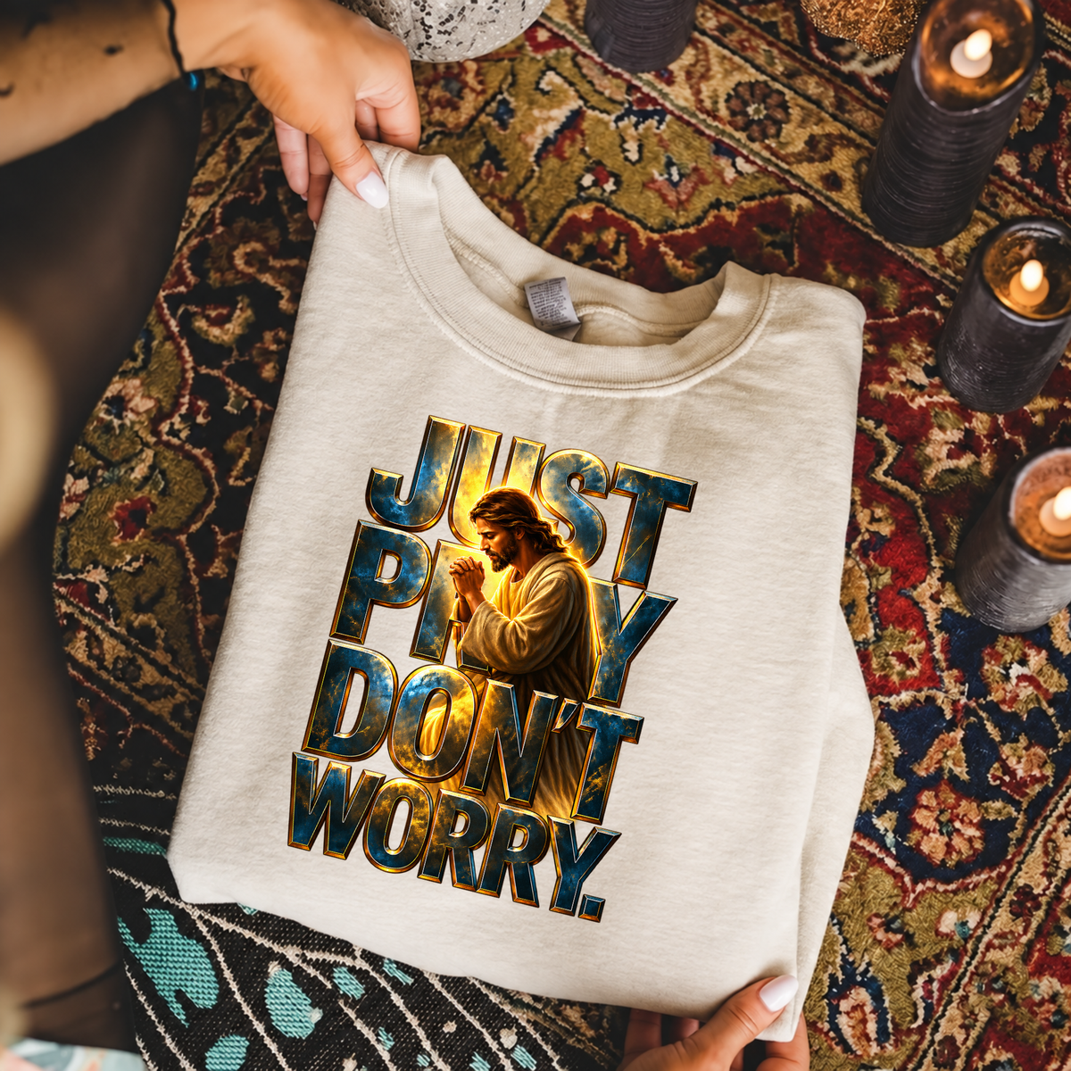 Just Pray God Christian – Unisex Tshirt / Hoodie / Sweatshirt