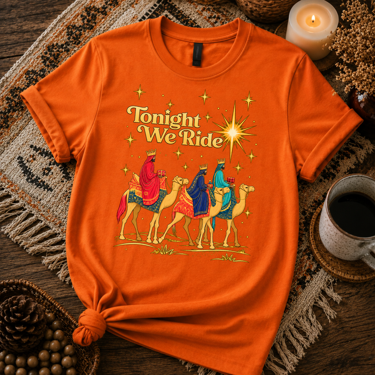 3 Wise Men Tonight We Ride Christmas Tshirt / Hoodie / Sweatshirt
