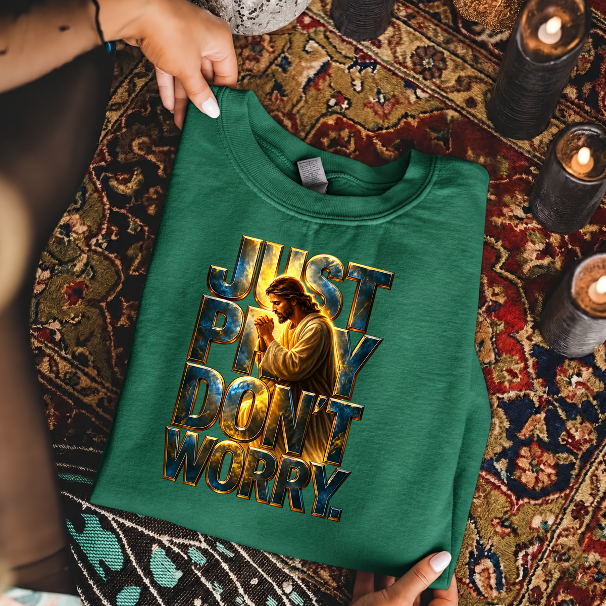 Just Pray God Christian – Unisex Tshirt / Hoodie / Sweatshirt