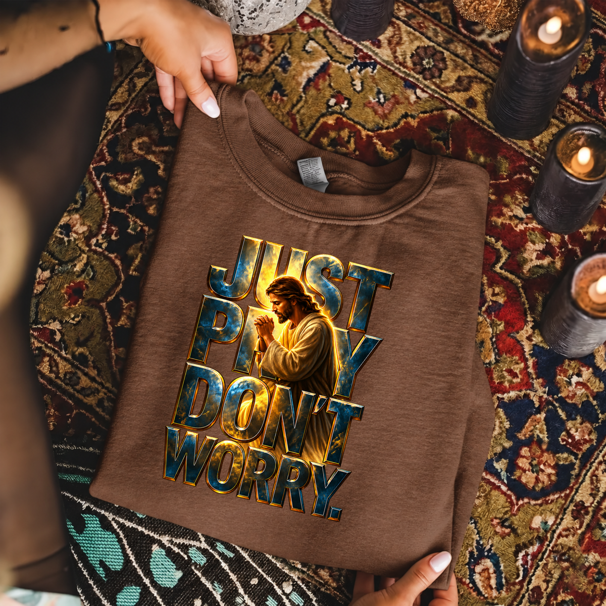 Just Pray God Christian – Unisex Tshirt / Hoodie / Sweatshirt
