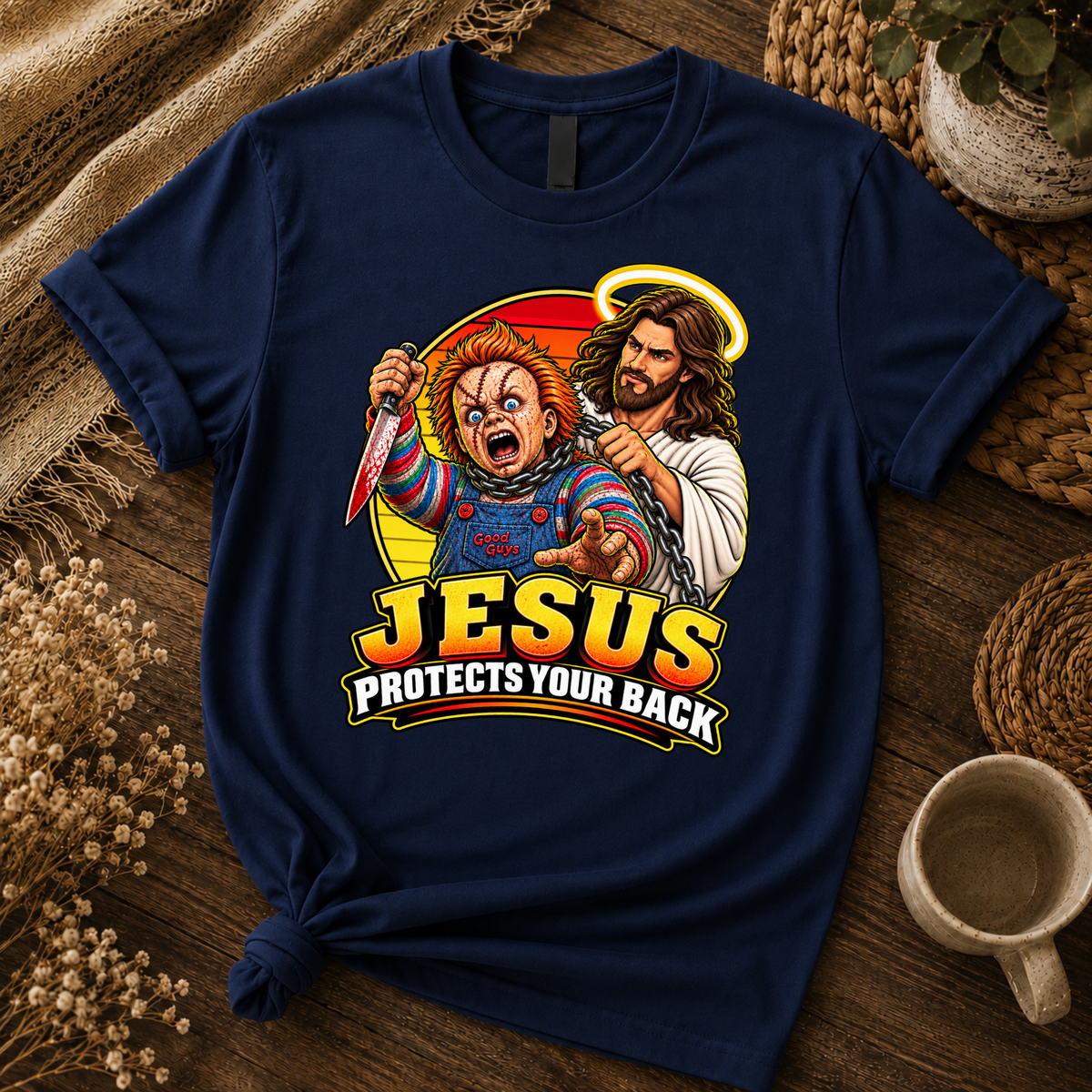 Jesus vs Horror 6 – Unisex Tshirt / Hoodie / Sweatshirt