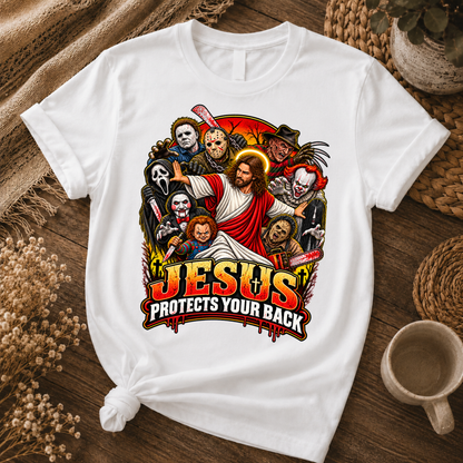Jesus vs Horror 8 – Unisex Tshirt / Hoodie / Sweatshirt