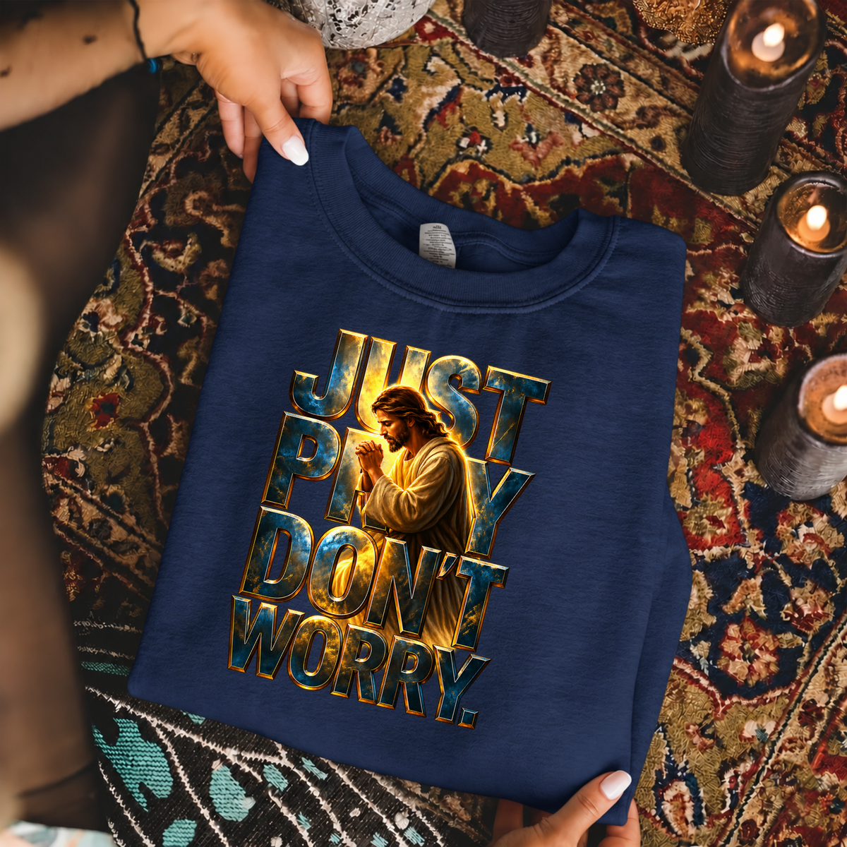 Just Pray God Christian – Unisex Tshirt / Hoodie / Sweatshirt
