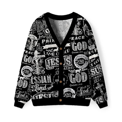 Jesus Saves Christian Lightweight Cardigan