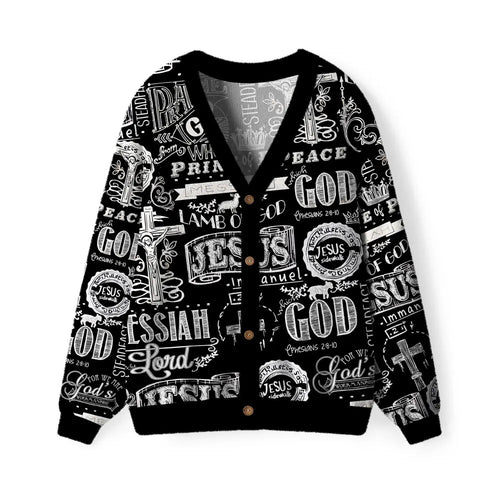 Jesus Saves Christian Lightweight Cardigan