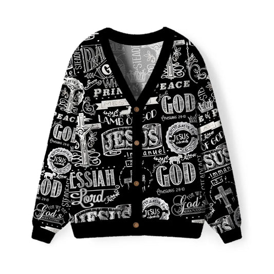 Jesus Saves Christian Lightweight Cardigan