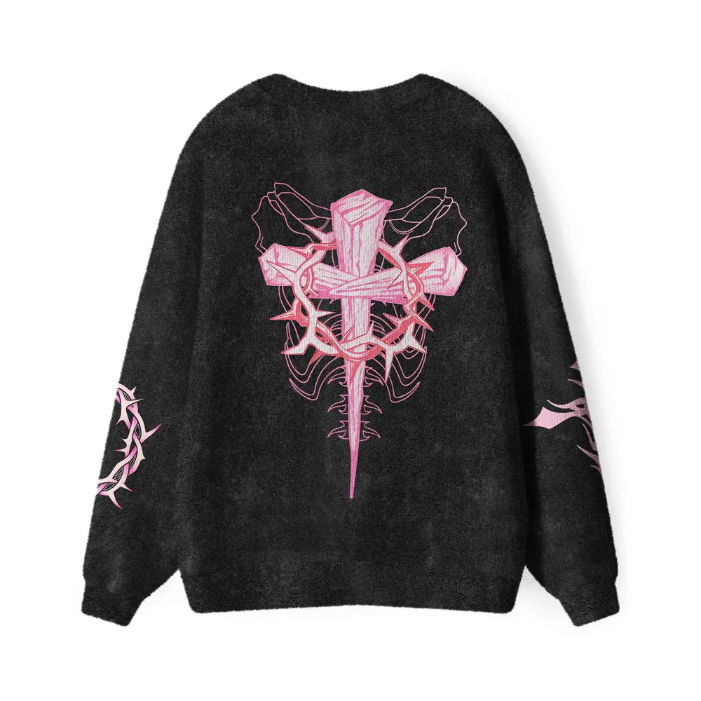 Christ Lives In Me Christian Lightweight Cardigan