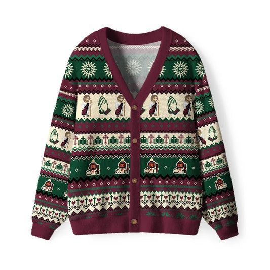The Lord Is My Shepherd Christian Lightweight Cardigan