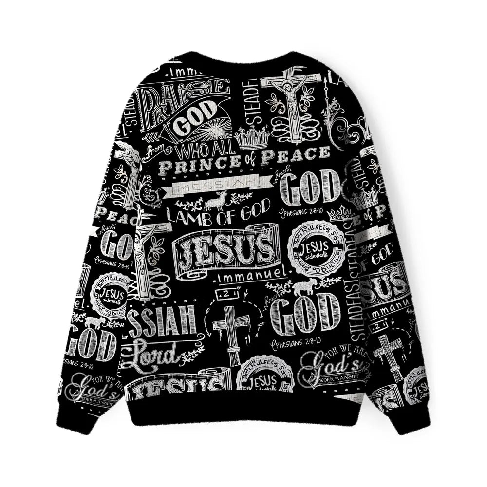 Jesus Saves Christian Lightweight Cardigan
