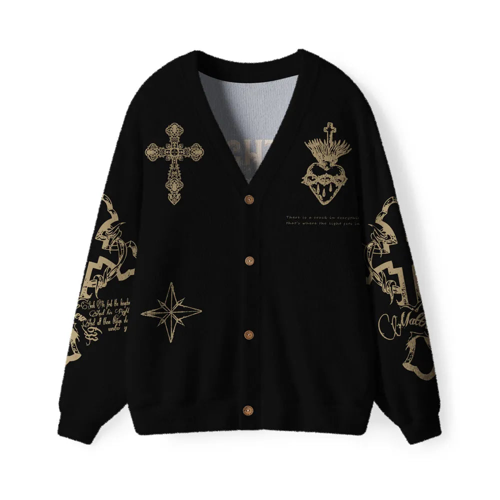 Light In The Darkness Christian Lightweight Cardigan