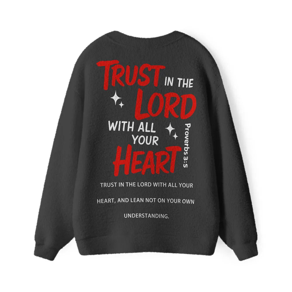 Trust In The Lord Christian Lightweight Cardigan