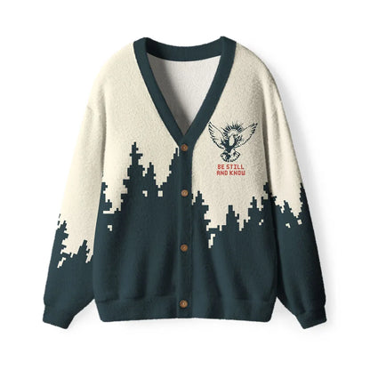 Be Still And Know Christian Lightweight Cardigan