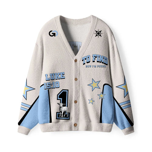 He Left The 99 To Find One Christian Lightweight Cardigan