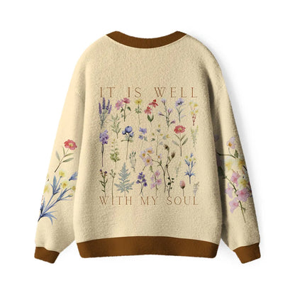 It's Well With My Soul Christian Lightweight Cardigan