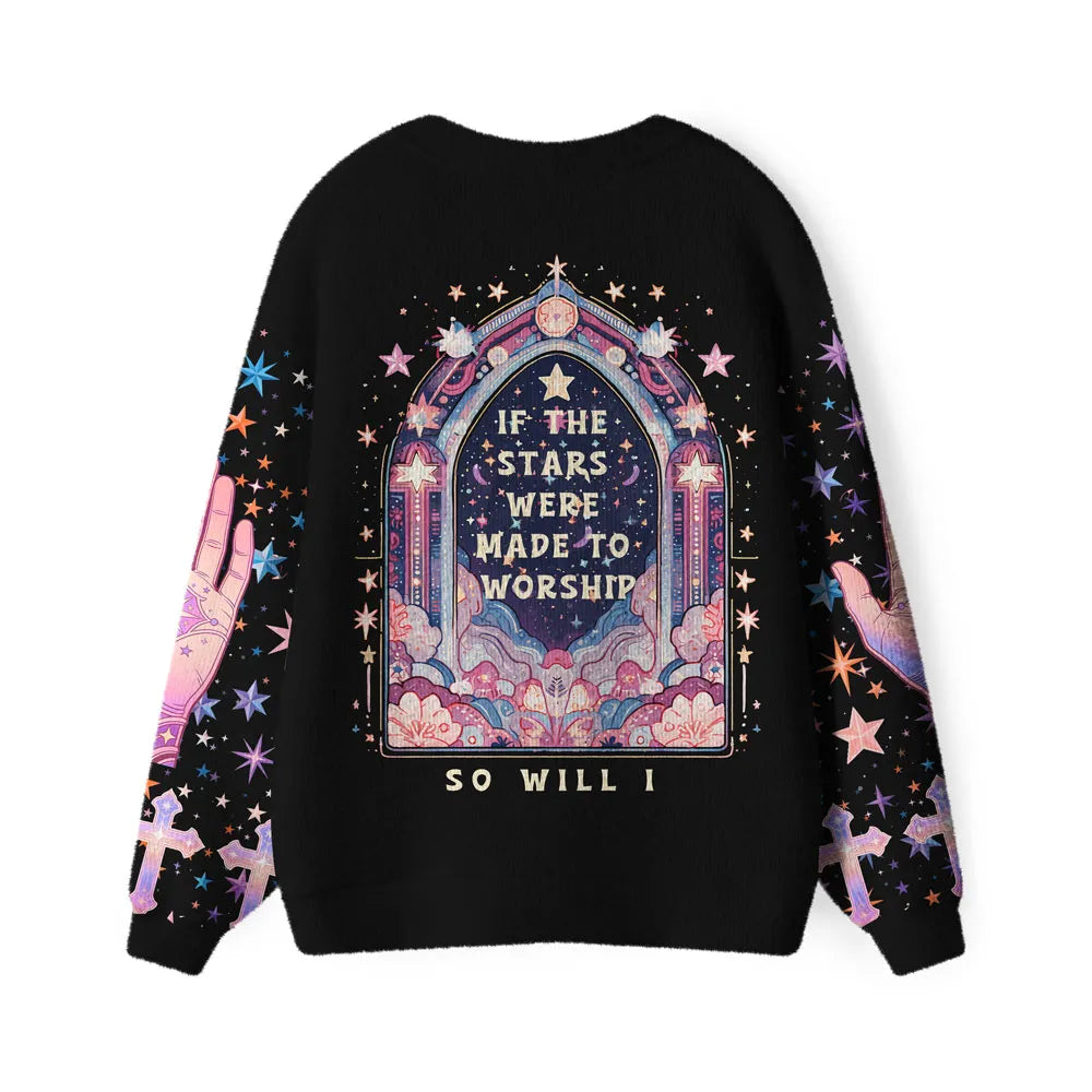 So Will I Christian Lightweight Cardigan