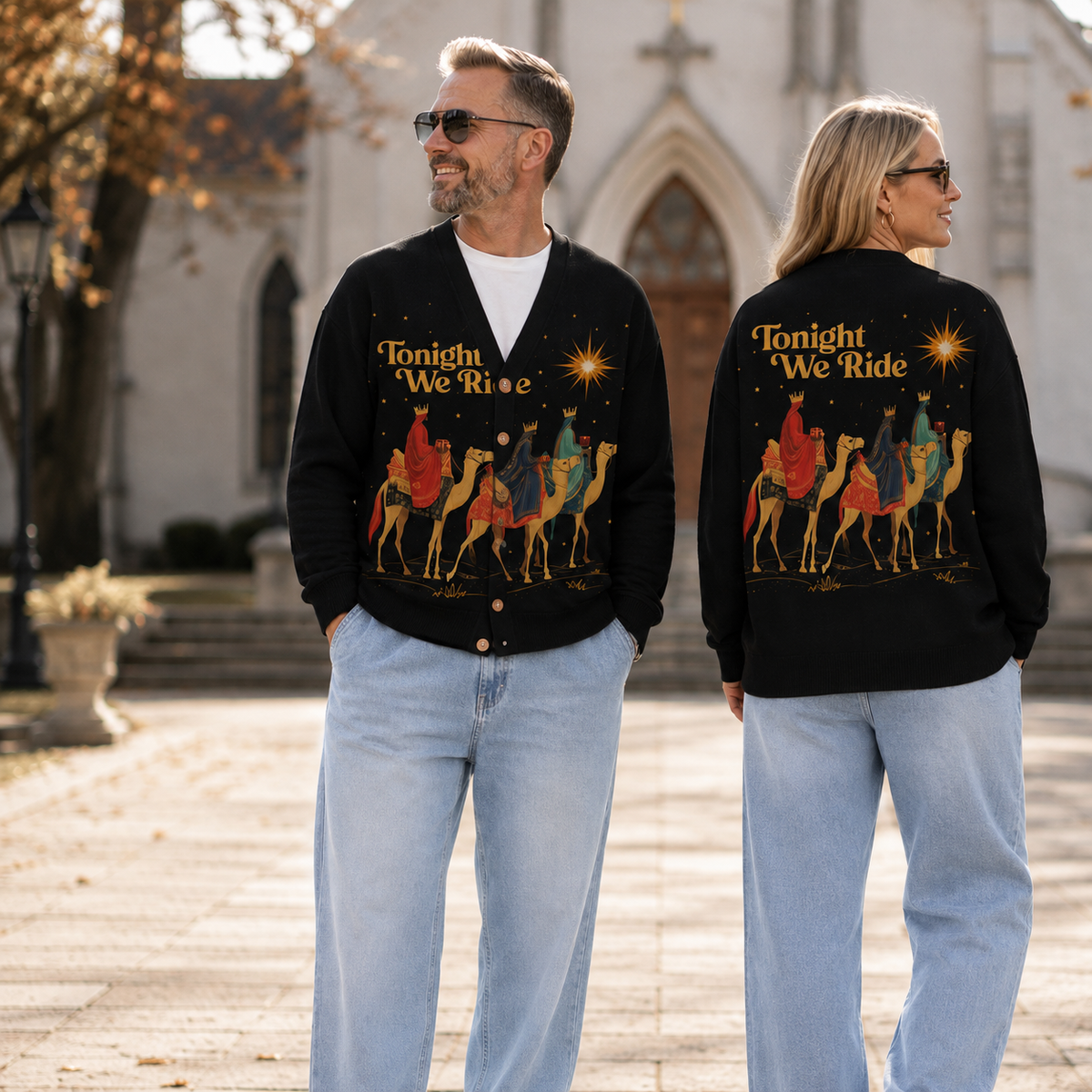 Tonight We ride Christian Lightweight Cardigan