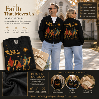 Tonight We ride Christian Lightweight Cardigan