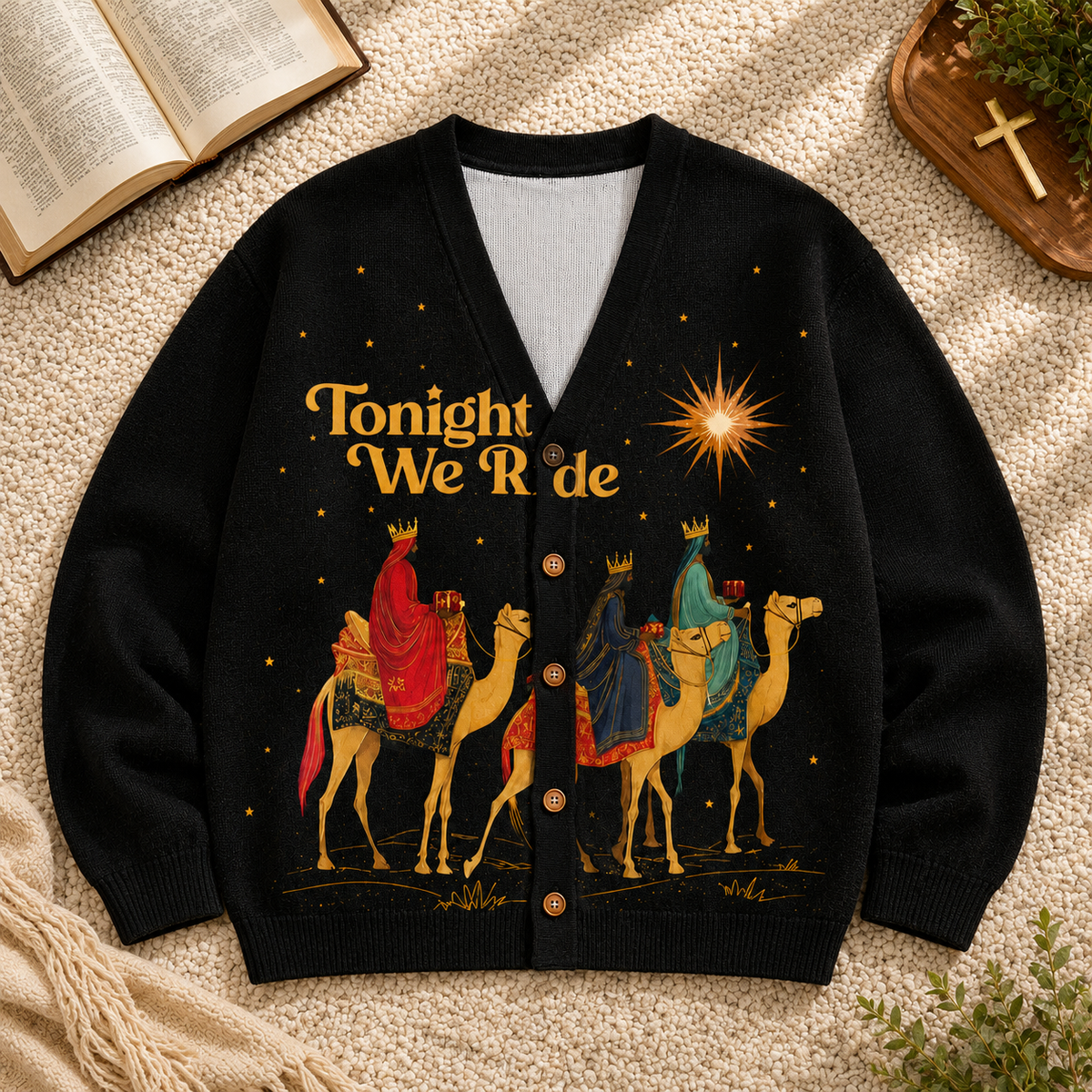 Tonight We ride Christian Lightweight Cardigan