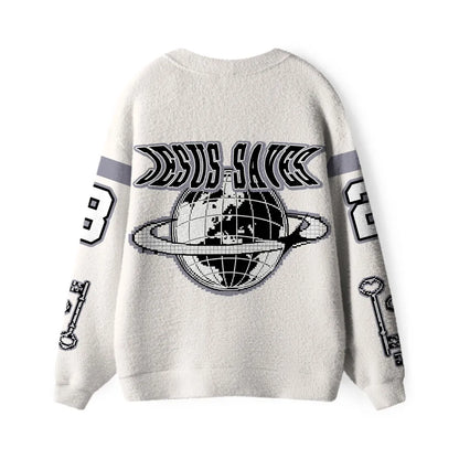Jesus Saves  Christian Lightweight Cardigan