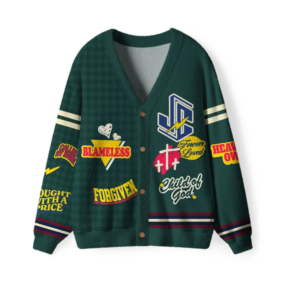 Jesus Christ The Heavens Are Roaring Christian Lightweight Cardigan