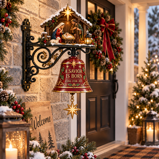 Jesus Nativity Christmas Door Bell