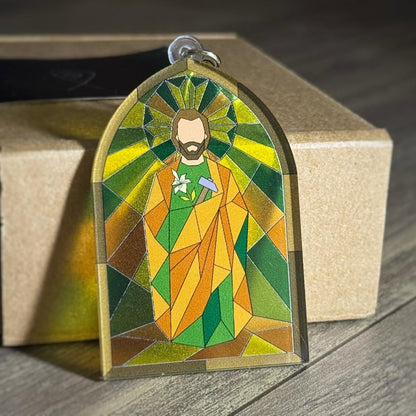 The Light Collection – Holy Family Stained Glass Keychains