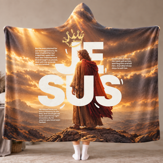 Jesus Christian Hoodie blanket 13