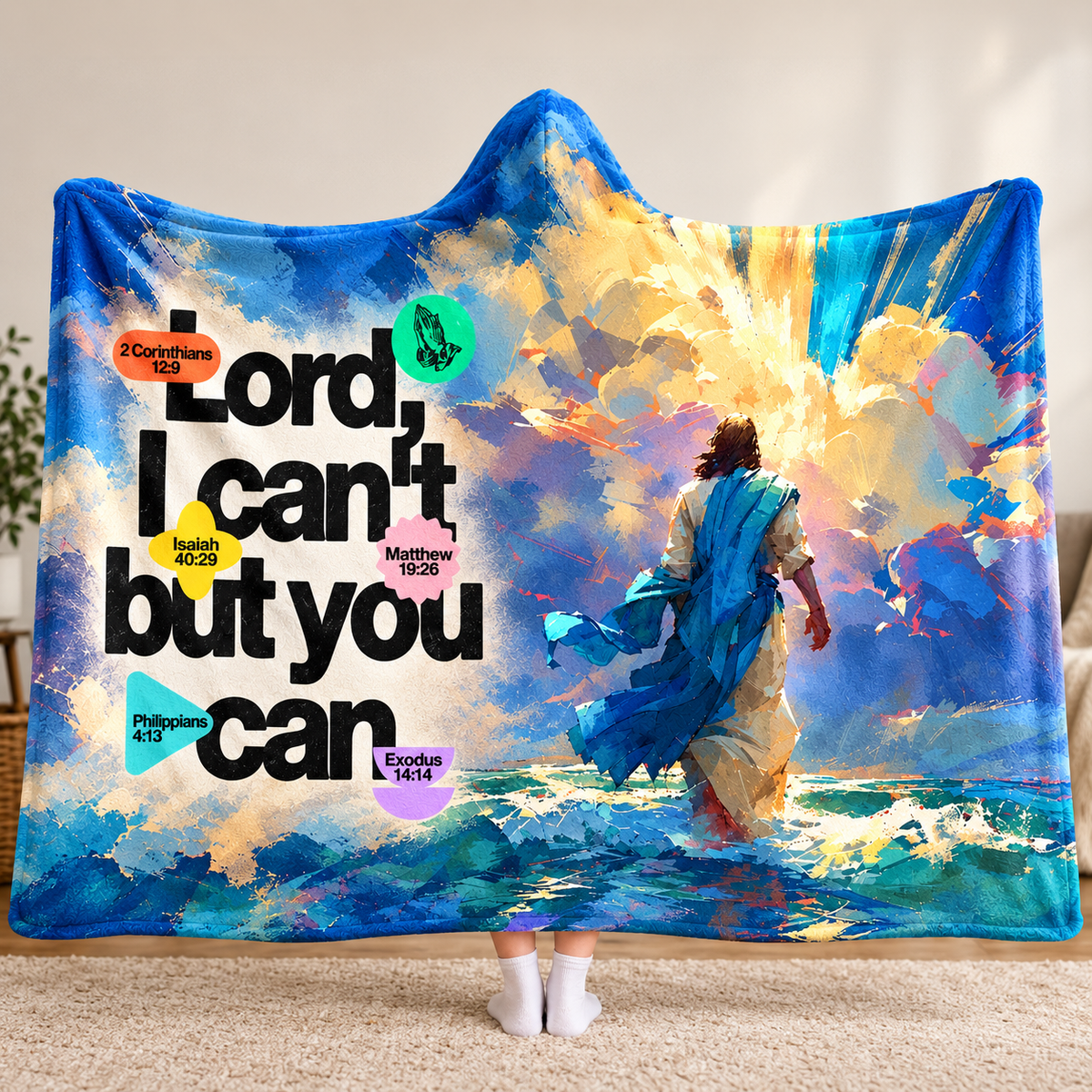 Jesus Christian Hoodie blanket 15