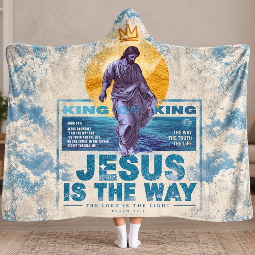 Jesus Christian Hoodie blanket 6