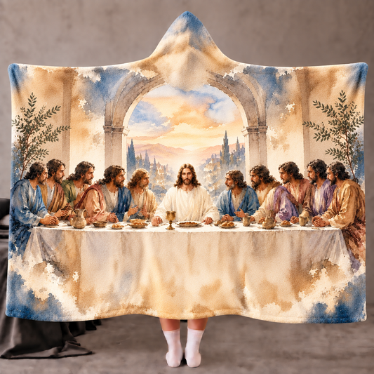 Jesus Christian Hoodie blanket 9