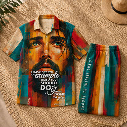 Choose Jesus Line Unisex Shirt N Pant Set