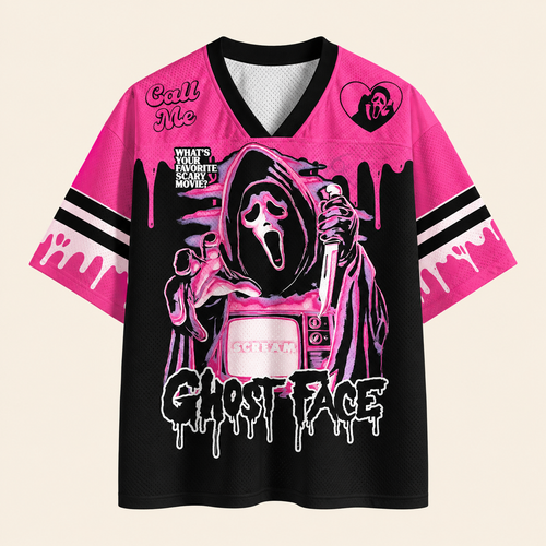 Horror Halloween Unisex Mesh Jersey 2