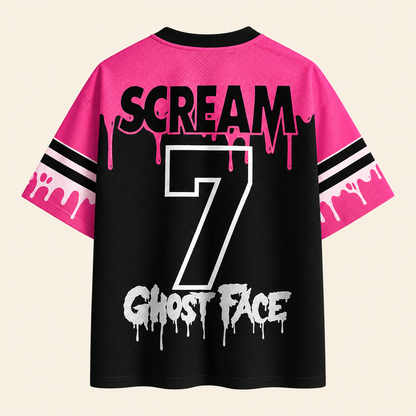 Horror Halloween Unisex Mesh Jersey 2