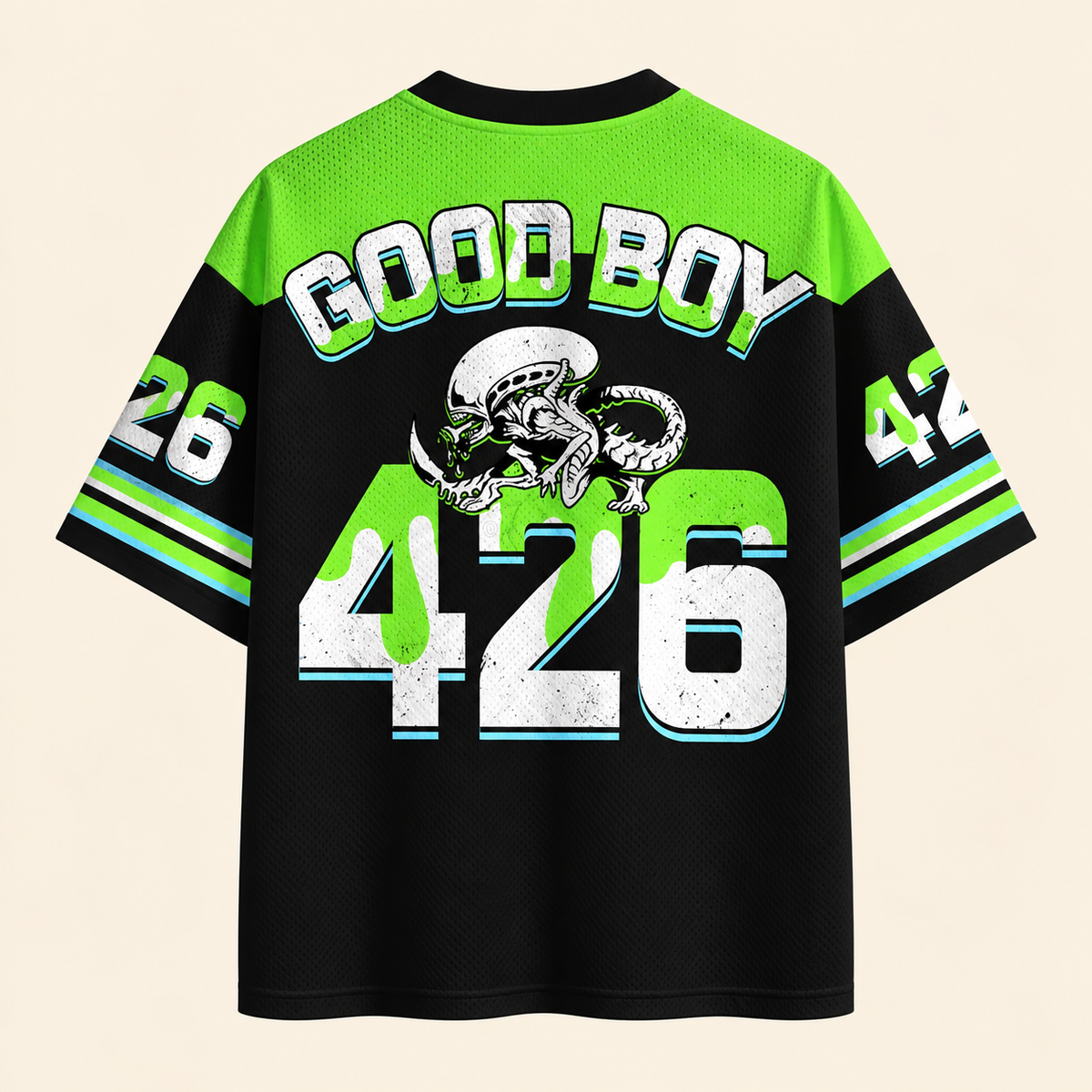 Horror Halloween Unisex Mesh Jersey 3
