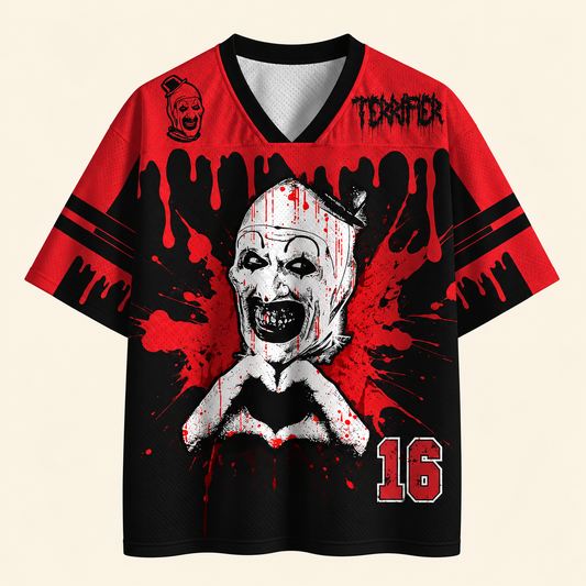 Horror Halloween Unisex Mesh Jersey 6