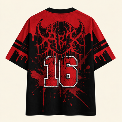 Horror Halloween Unisex Mesh Jersey 6