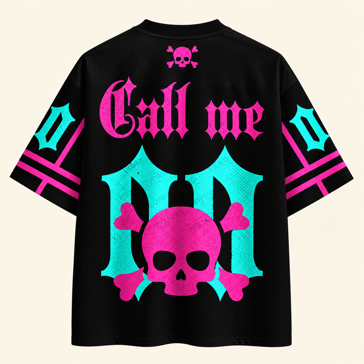 Horror Halloween Unisex Mesh Jersey 7