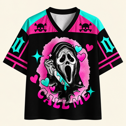 Horror Halloween Unisex Mesh Jersey 7