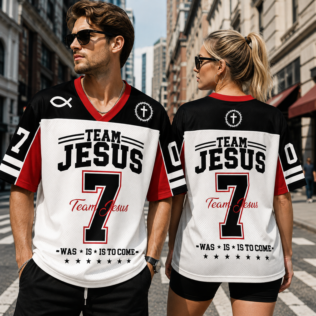 Team Jesus Christian Unisex Mesh Jersey