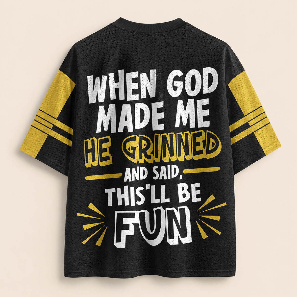 This'll Be Fun Christian Unisex Mesh Jersey