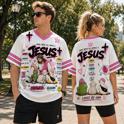 Name Of Jesus Christian Unisex Mesh Jersey