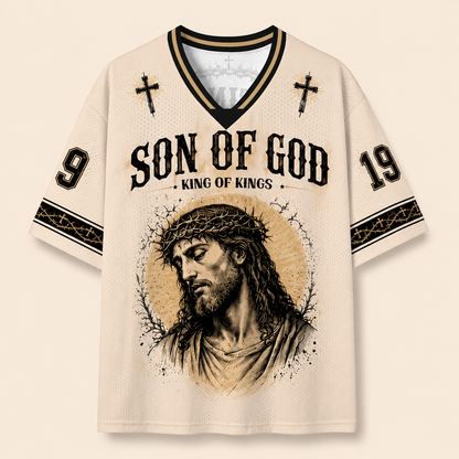 Son Of God Christian Unisex Mesh Jersey