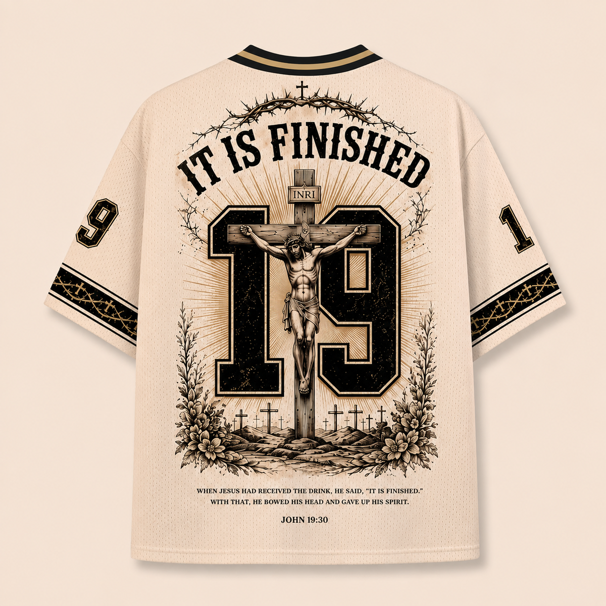 Son Of God Christian Unisex Mesh Jersey