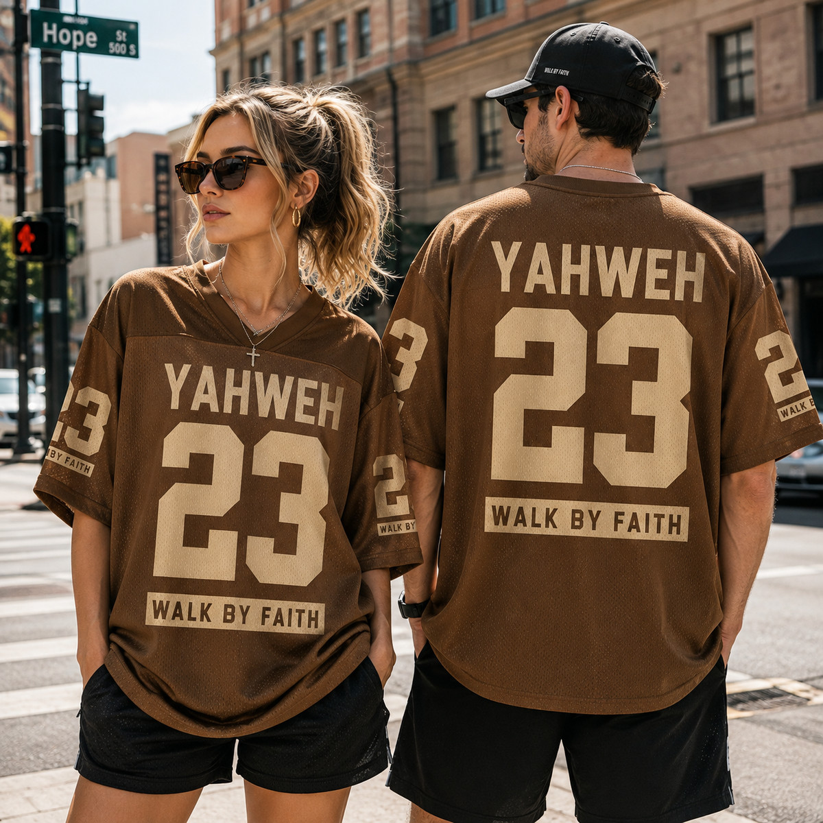 YAHWEH Christian Unisex Mesh Jersey
