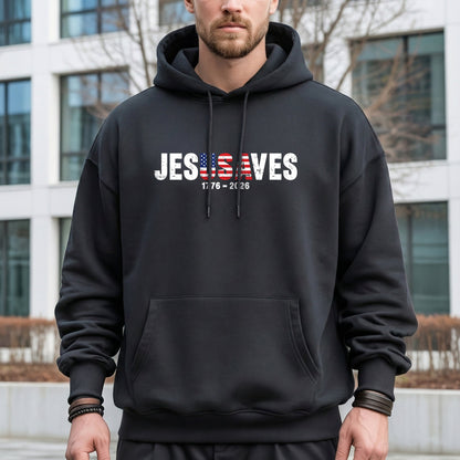 Jesus Saves America 250 Years Patriotic – Unisex Tshirt / Hoodie / Sweatshirt