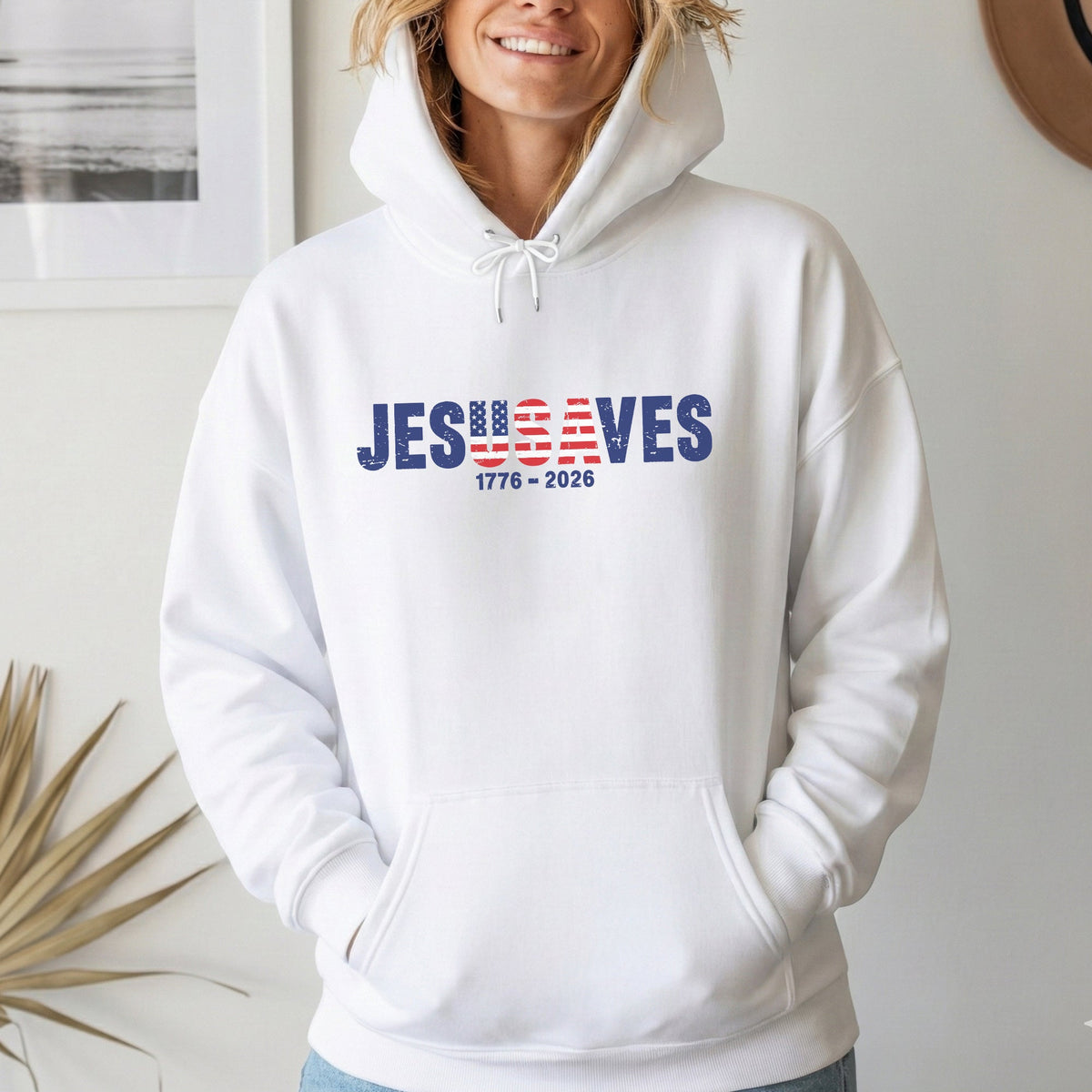 Jesus Saves America 250 Years Patriotic – Unisex Tshirt / Hoodie / Sweatshirt