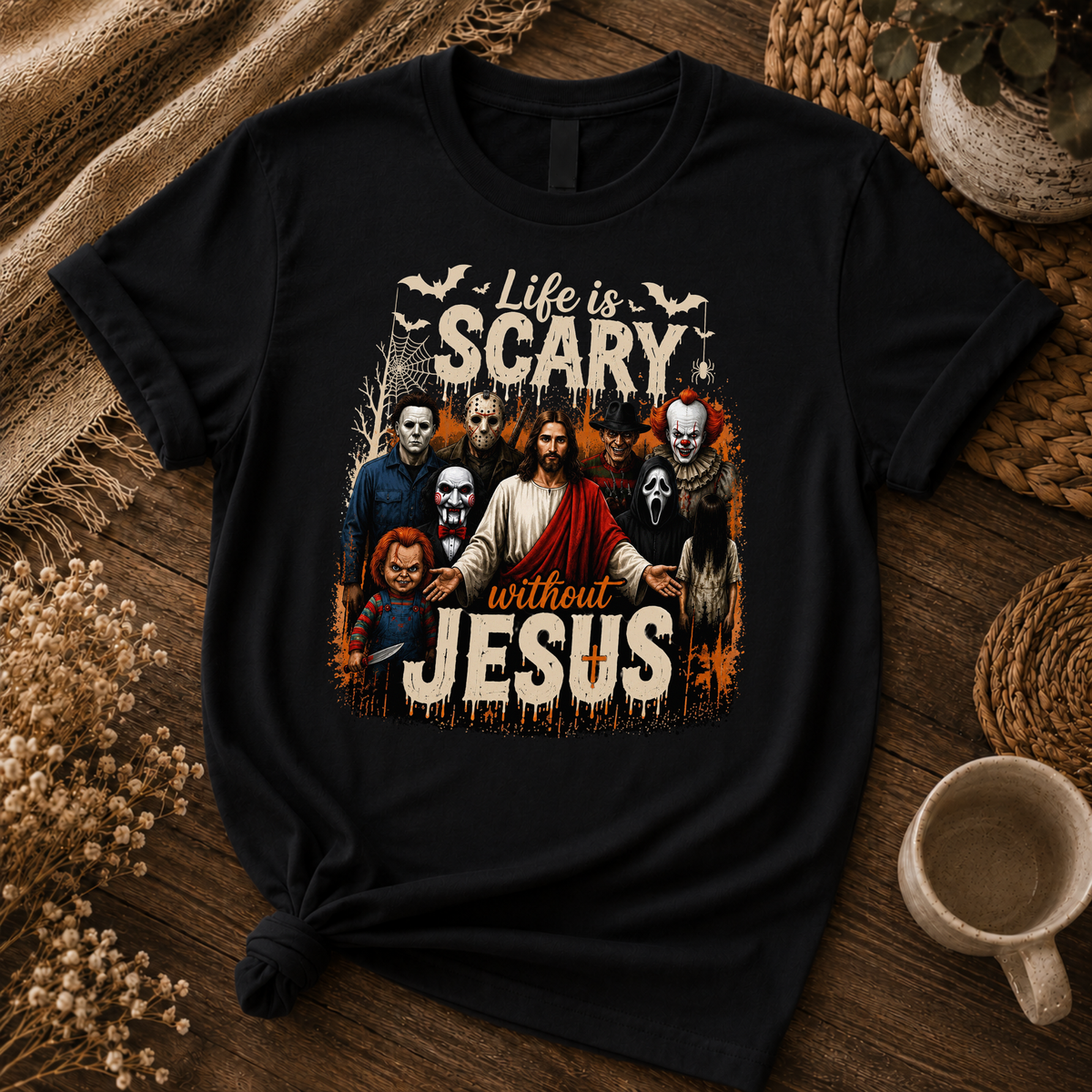 Jesus Halloween – Unisex Tshirt / Hoodie / Sweatshirt