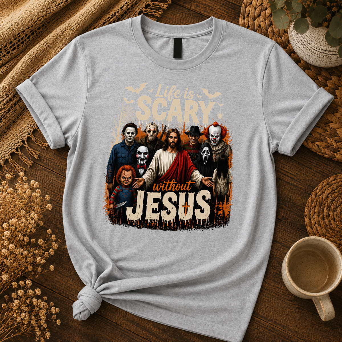 Jesus Halloween – Unisex Tshirt / Hoodie / Sweatshirt