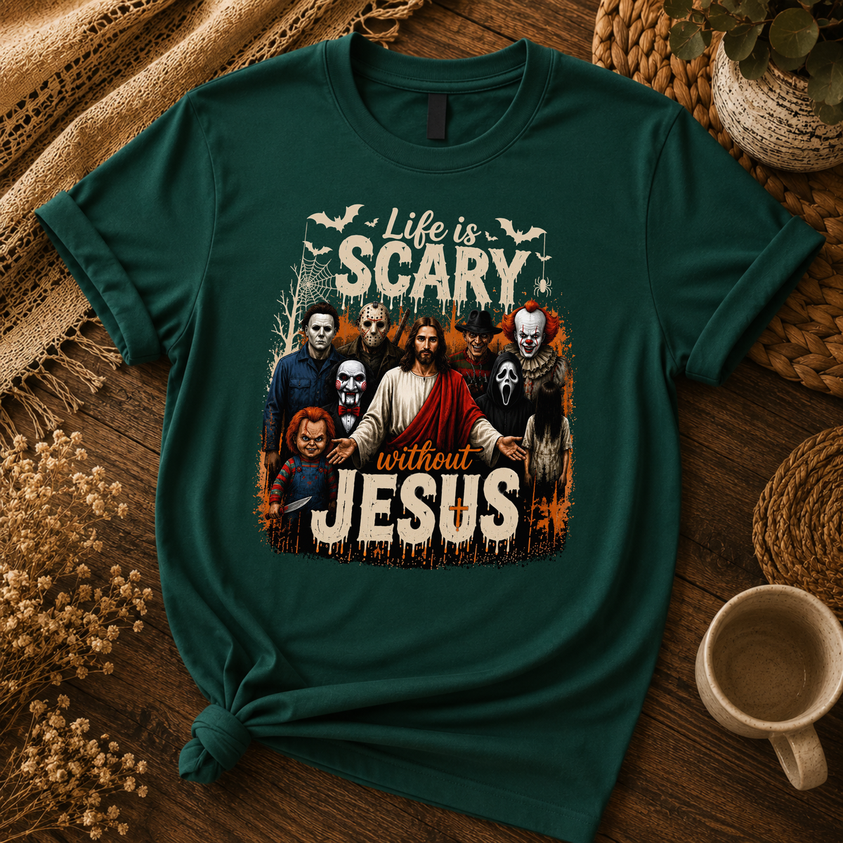 Jesus Halloween – Unisex Tshirt / Hoodie / Sweatshirt