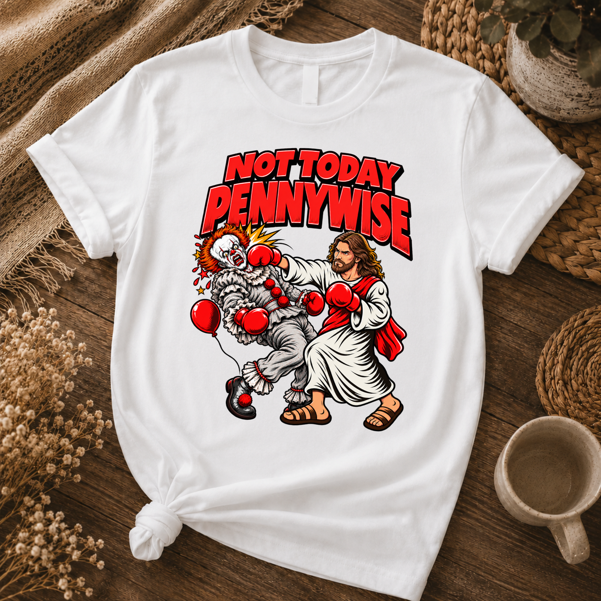 Jesus vs Horror 10 – Unisex Tshirt / Hoodie / Sweatshirt